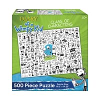 image Diary of a Wimpy Kid Class Characters 500 Piece puzzle