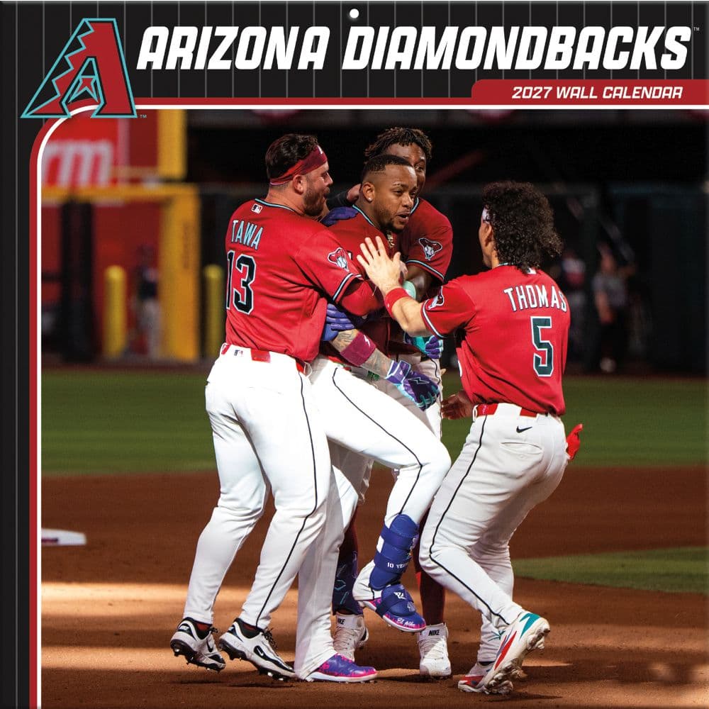 MLB Arizona Diamondbacks 2027 Wall Calendar Main Product Image