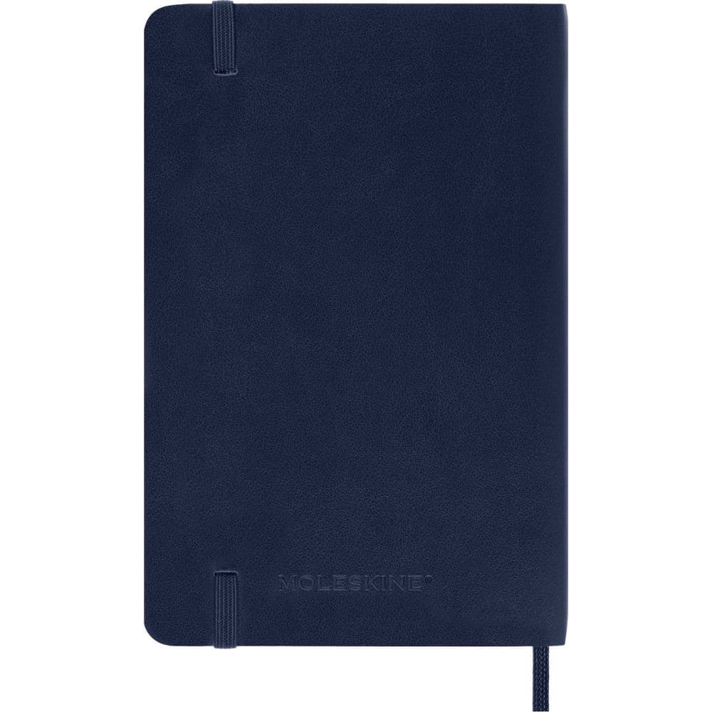 Moleskine Sapphire Blue Pocket Soft Cover 2027 Weekly Planner First Alternate Image