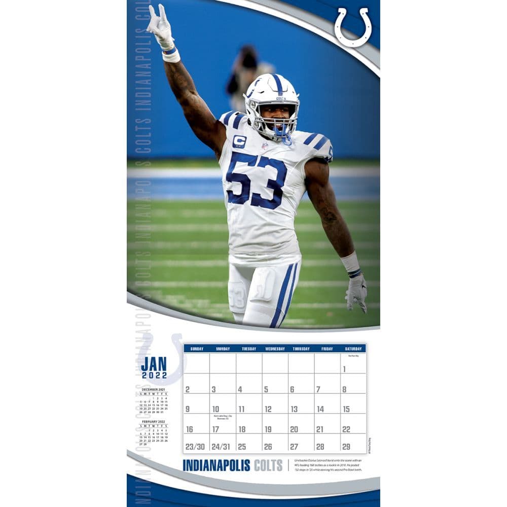 Colts Schedule 2022 Printable Customize and Print