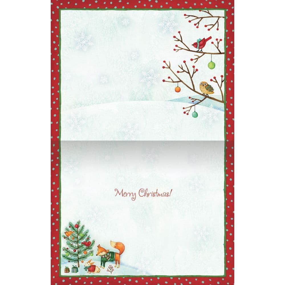 Santa's Gift Boxed Christmas Cards by Debi Hron Alternate Image 1