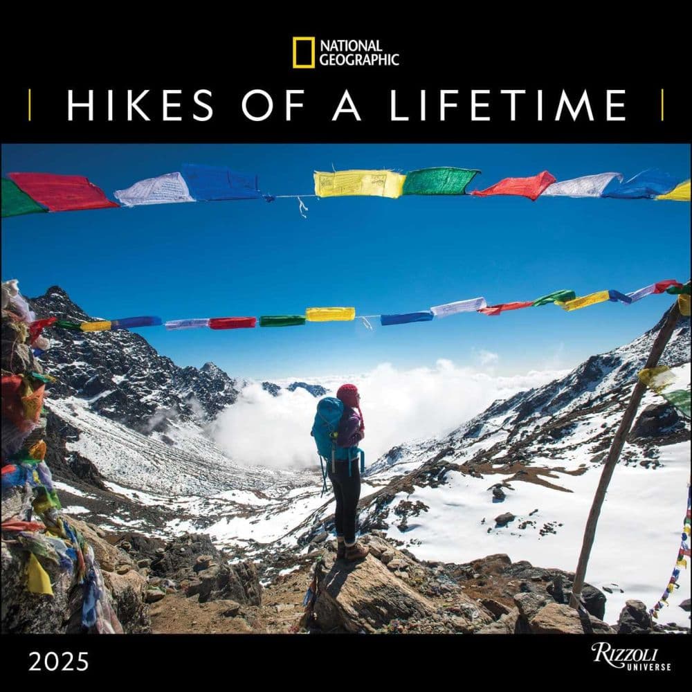 Hikes of a Lifetime 2025 Wall Calendar Main Product Image width=&quot;1000&quot; height=&quot;1000&quot;