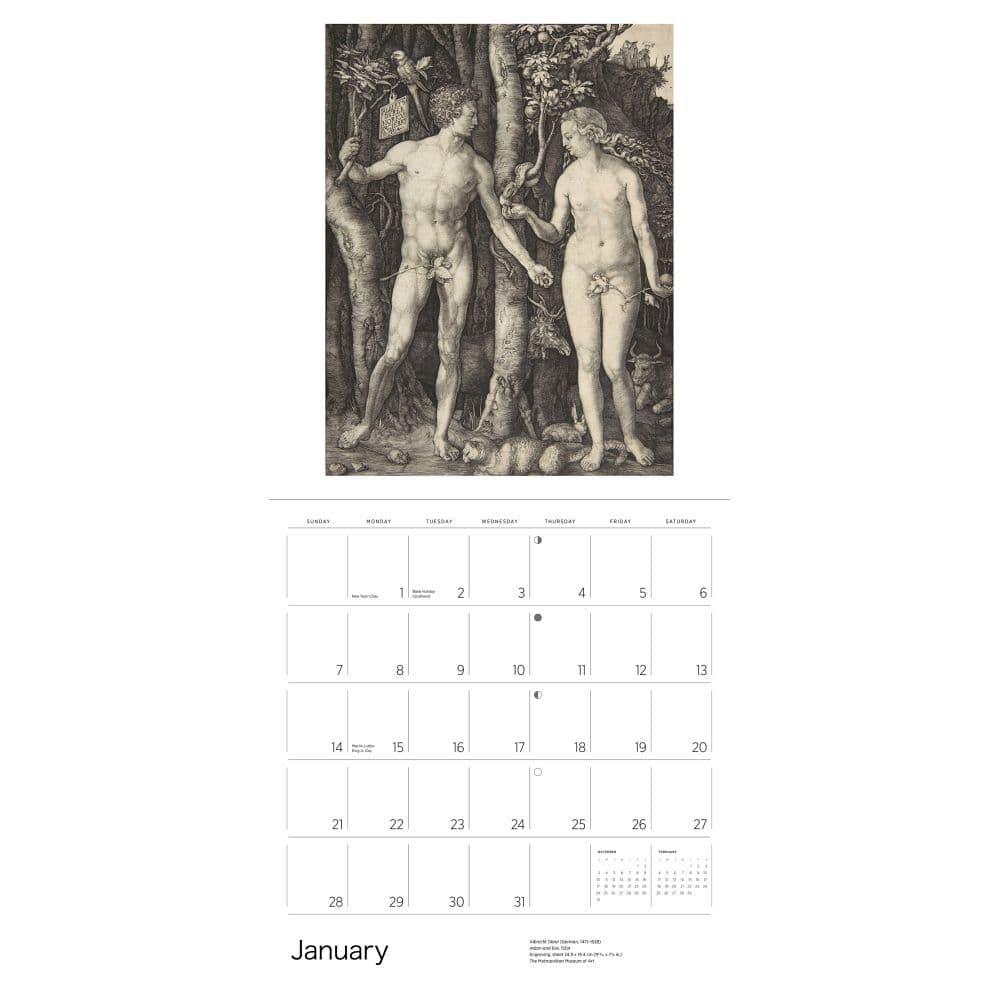 Albrecht Durer 2024 Wall Calendar_ALT2