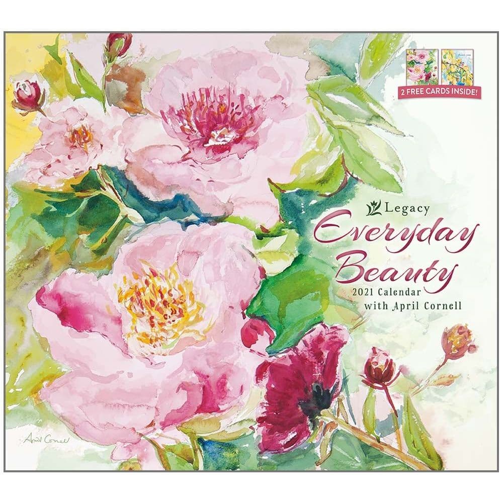 2021 Everyday Beauty Wall Calendar