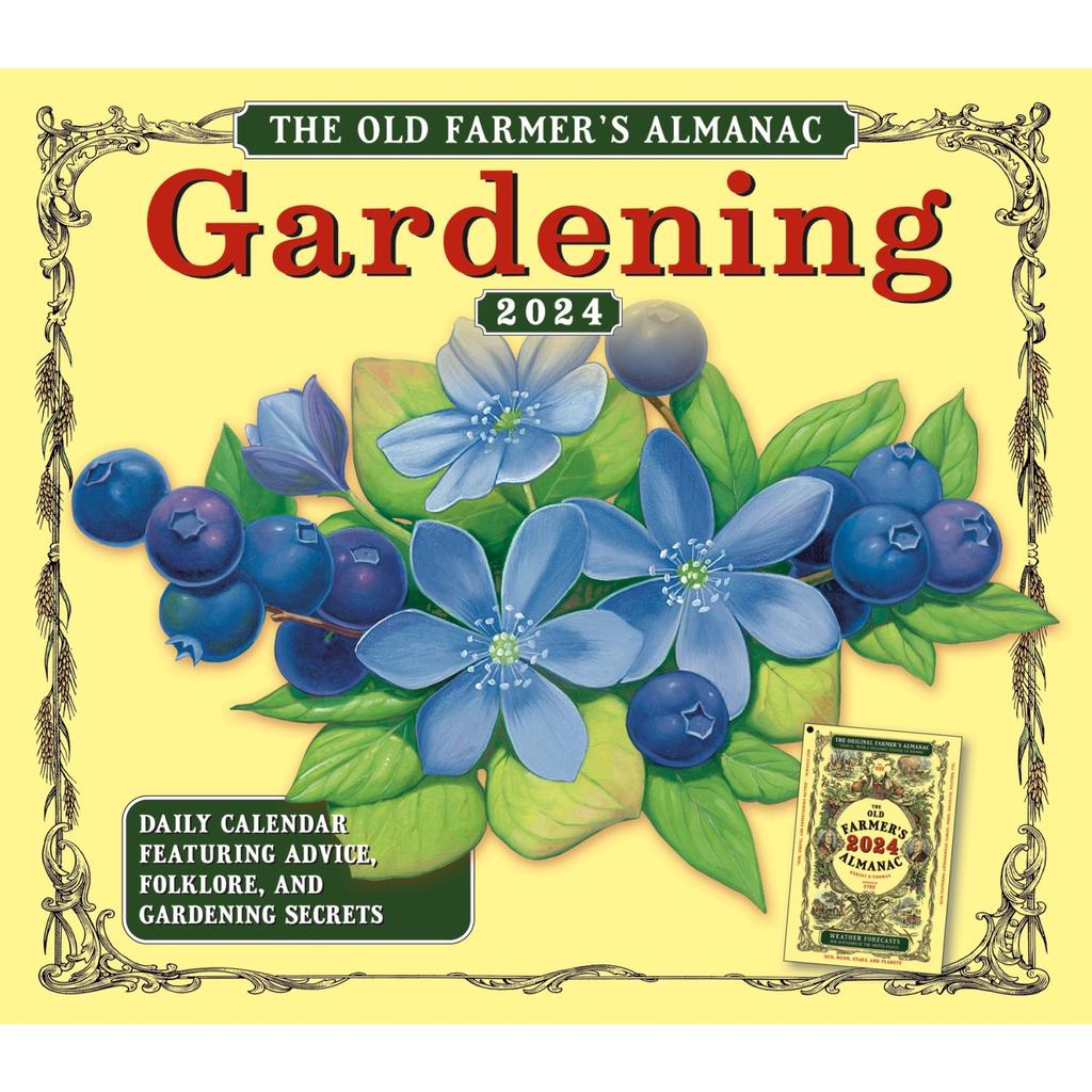 Old Farmers Almanac 2024 Desk Calendar Main Image