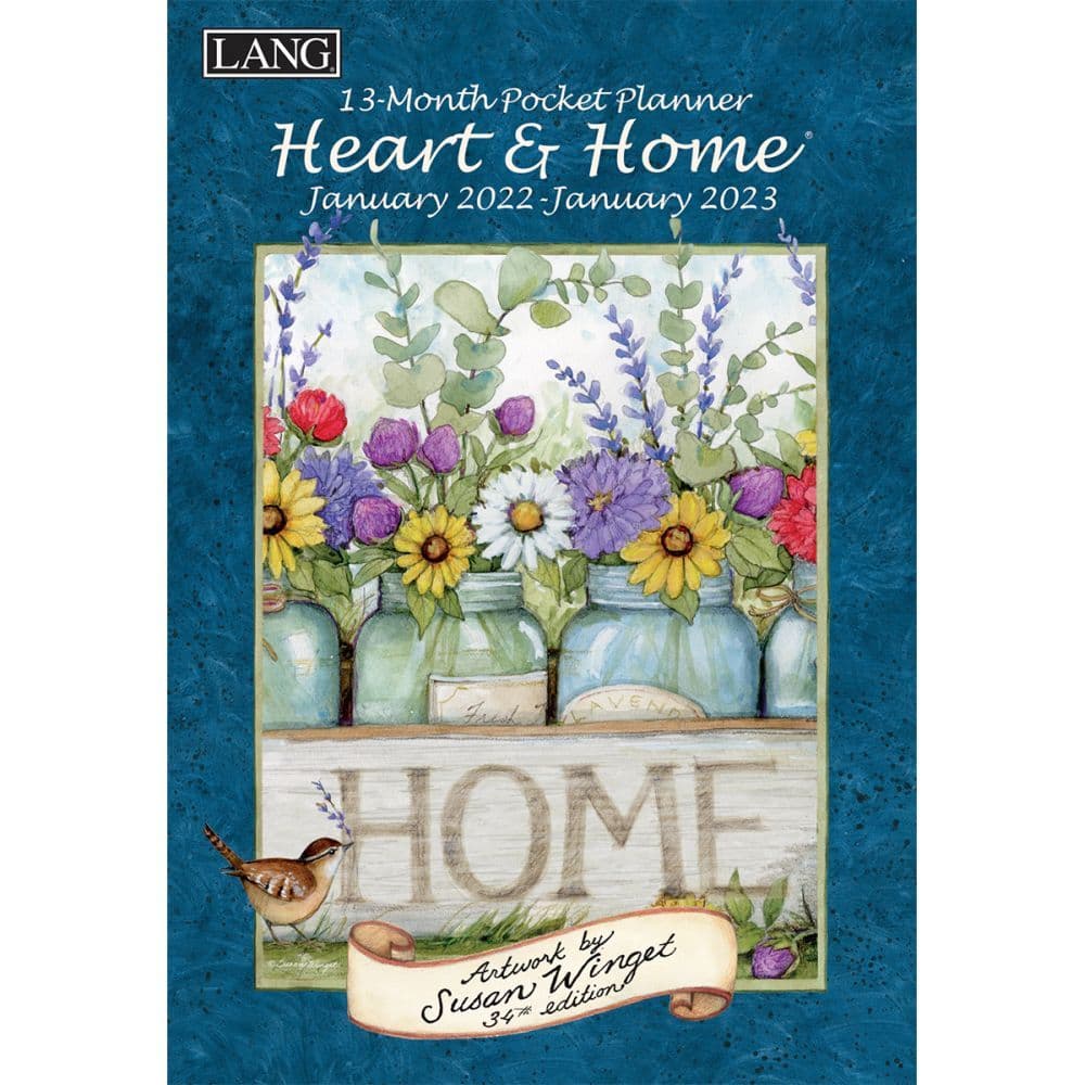 Heart and Home Monthly 2022 Pocket Planner