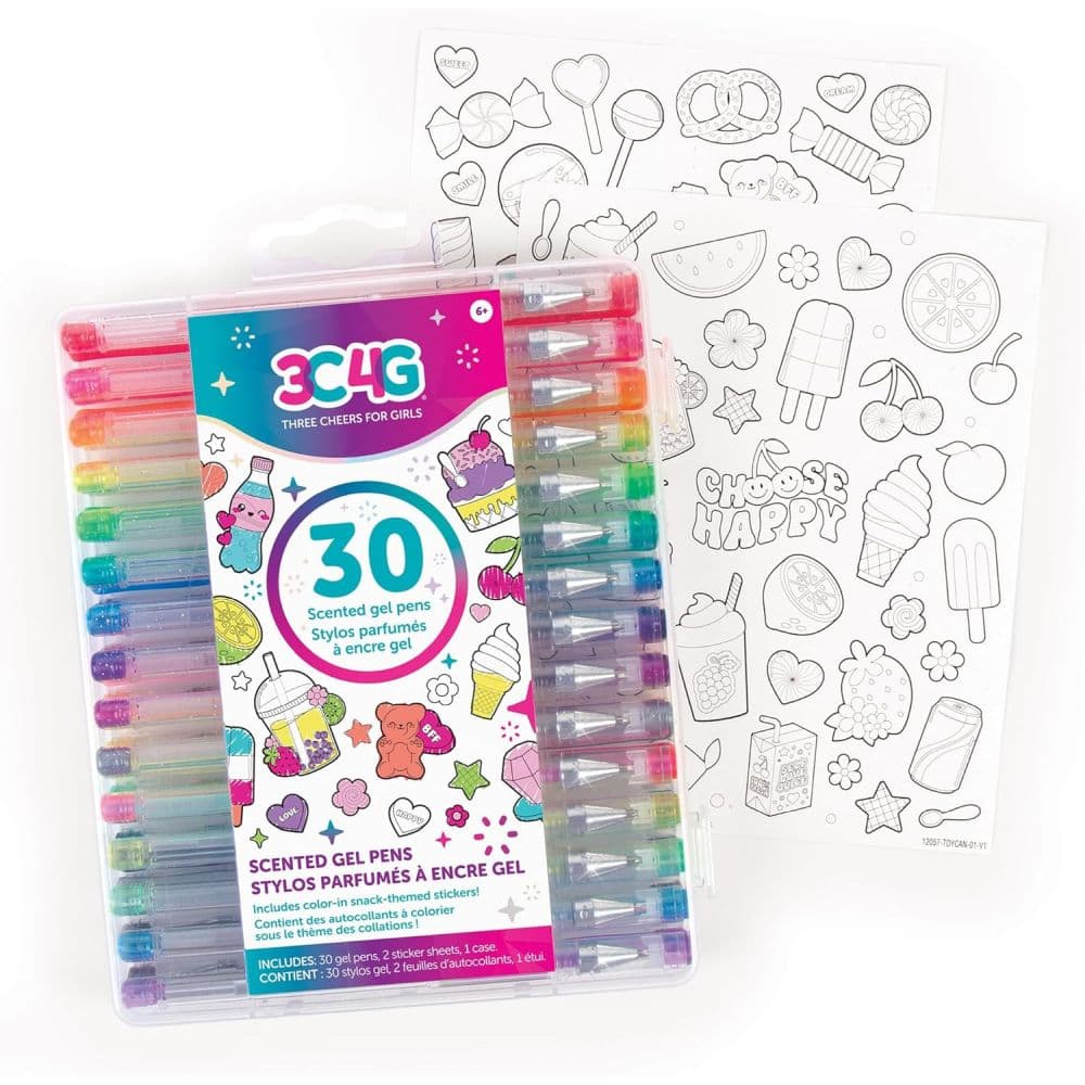 Scented Gel Pens CYO Stickers Second Alternate Image