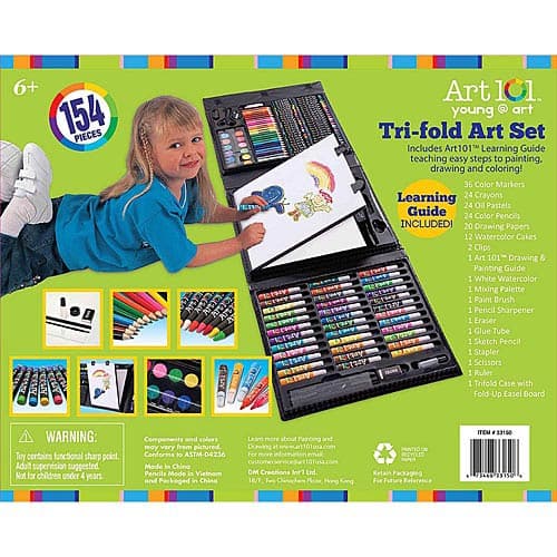 image Kids Tri-fold Art Set Main Image