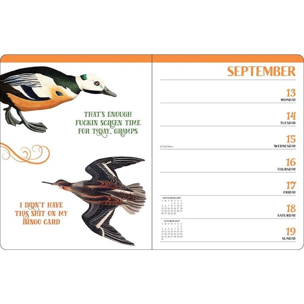 Effin Birds 2027 Engagement Planner Sixth Alternate Image