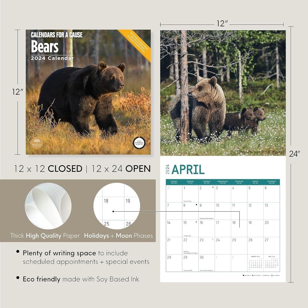 Bears 2024 Wall Calendar Calendars Com   D45e7040 48f4 451a 982e 7218a9699208