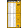 image NHL Pittsburgh Penguins 2025 Mini Wall Calendar