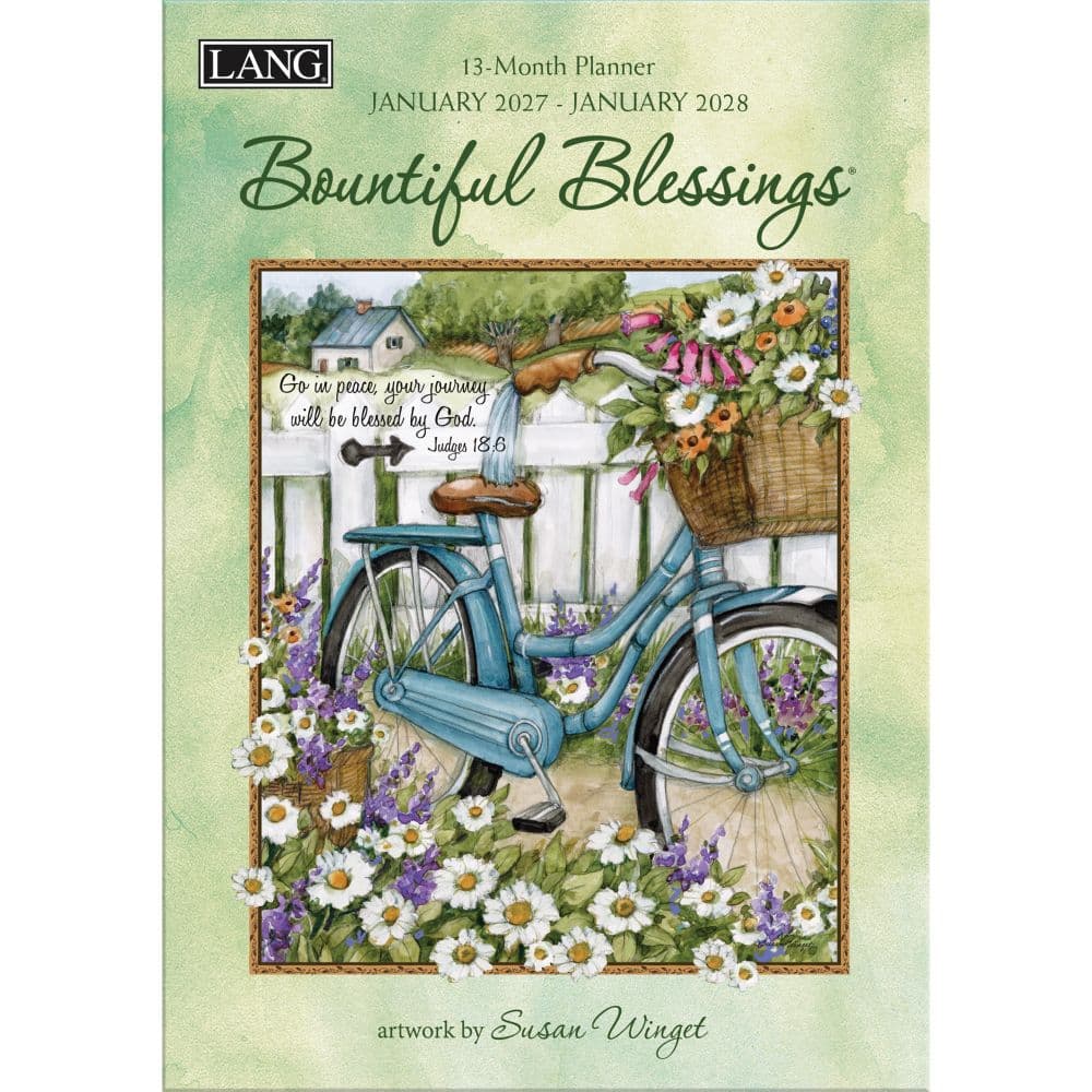 Bountiful Blessings 2027 Planner by Susan Winget Main Product Image