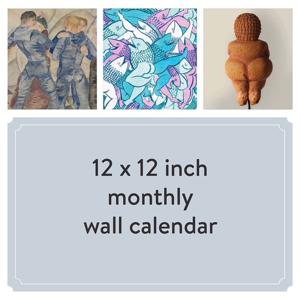 Museum Bums 2025 Wall Calendar