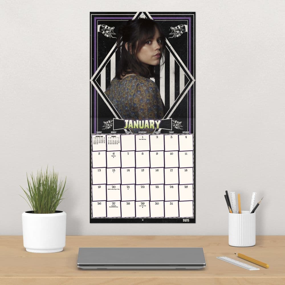 Beetlejuice 2 2025 Wall Calendar Alt4