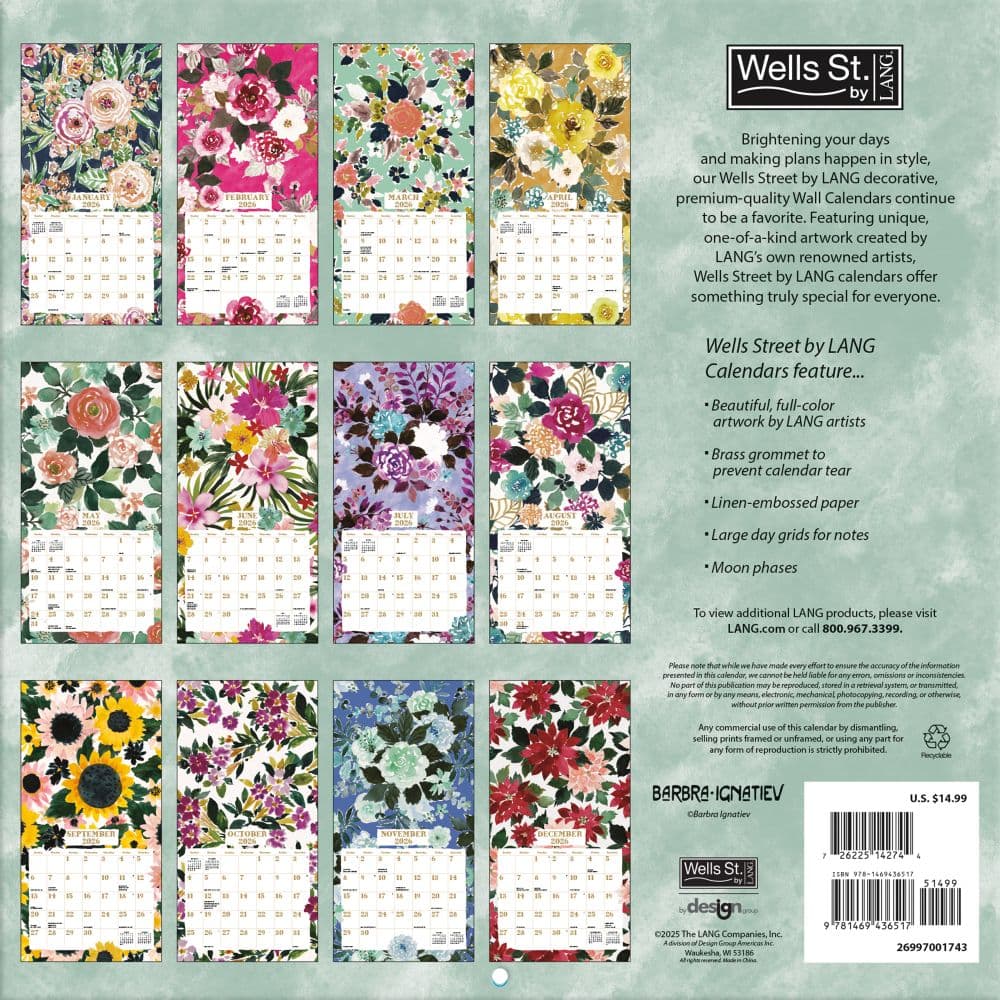 Grow Wild 2026 Wall Calendar_ALT1