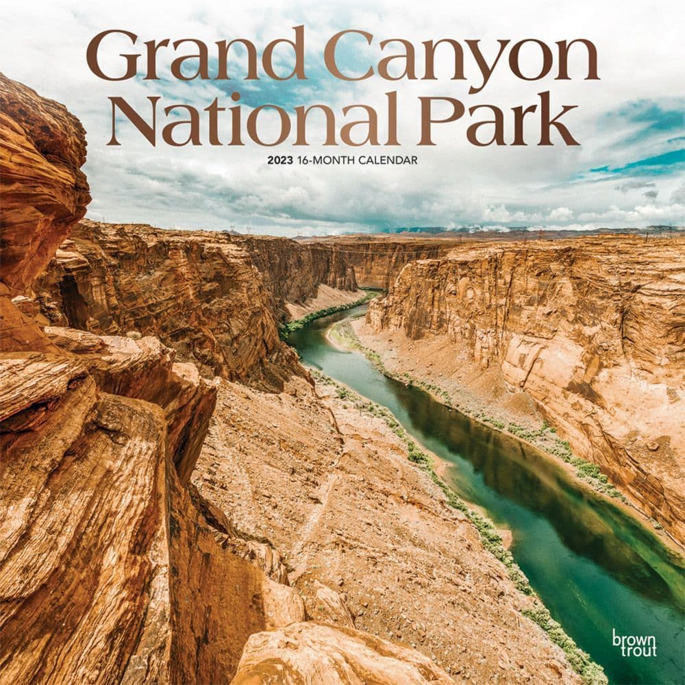 Grand Canyon National Park 2023 Wall Calendar