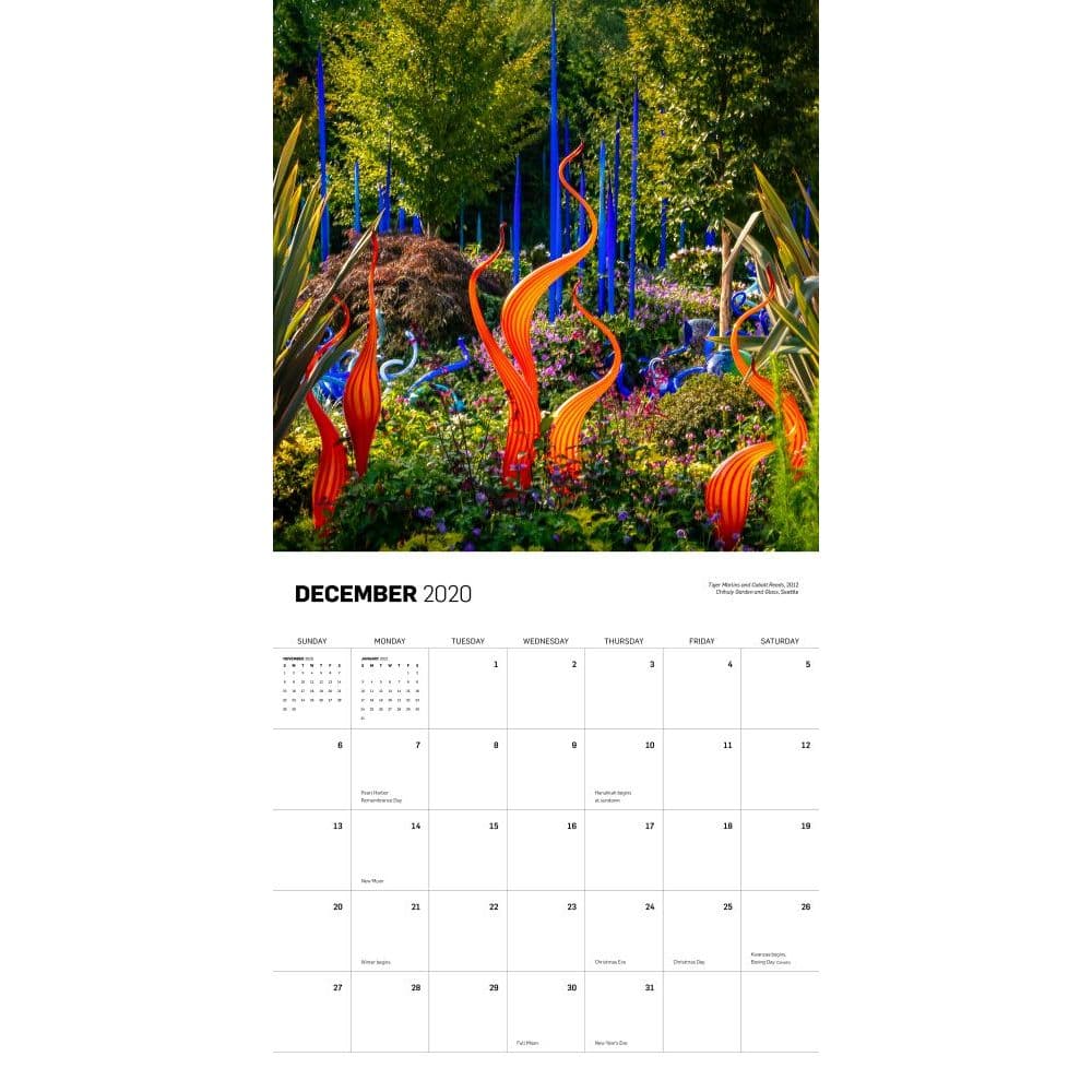 Chihuly Wall Calendar