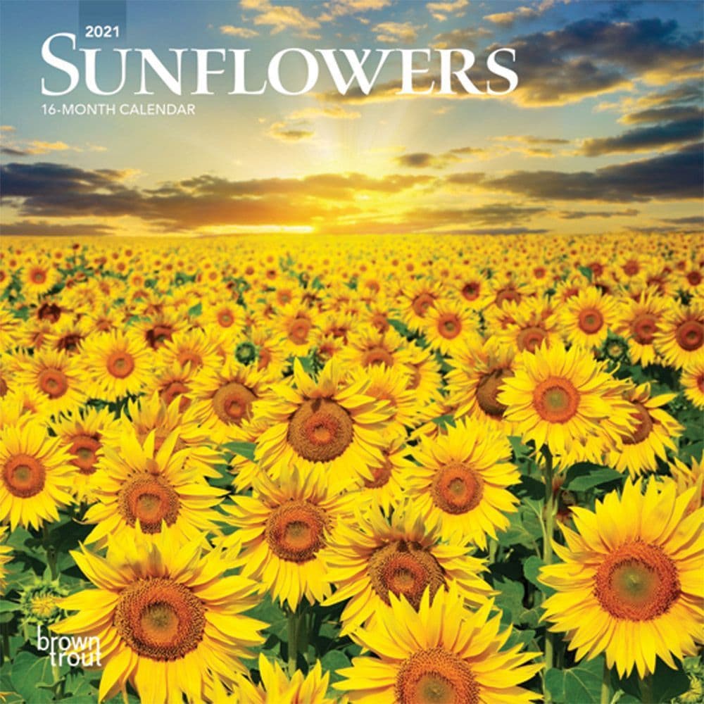 Sunflowers Mini Calendar