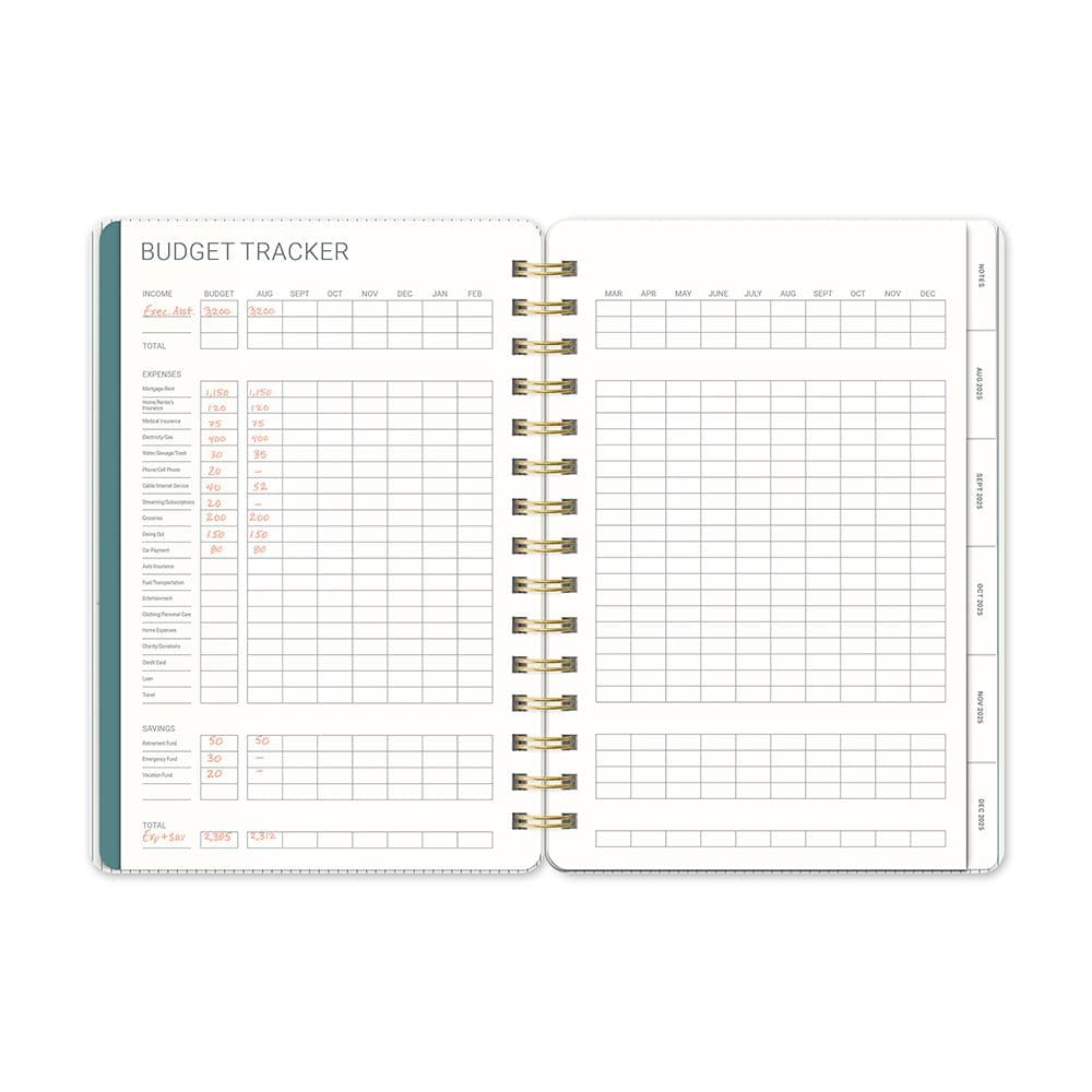 Teal Blue Agatha 2026 Planner Second Alternate Image