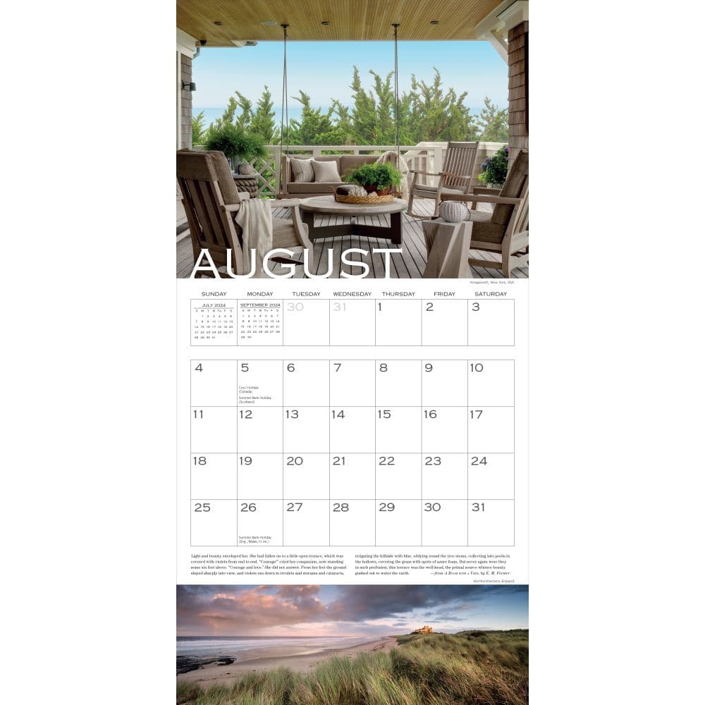 Out On The Porch 2025 Wall Calendar