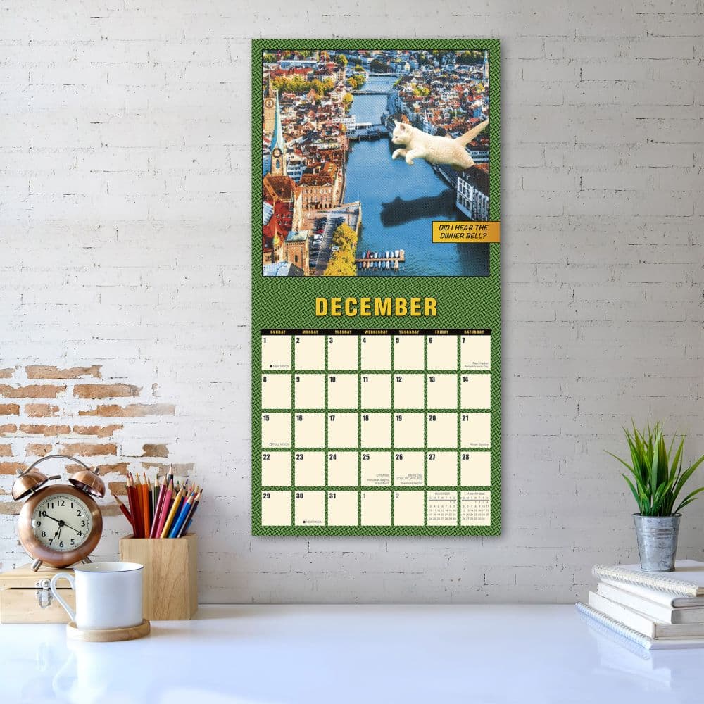 Catzilla 2024 Wall Calendar