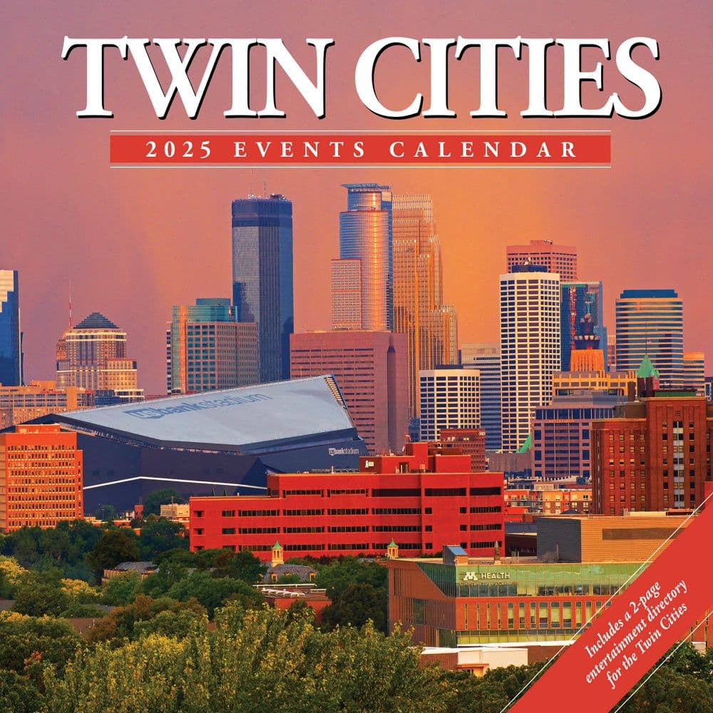 image Twin Cities Events 2025 Wall Calendar Main Image