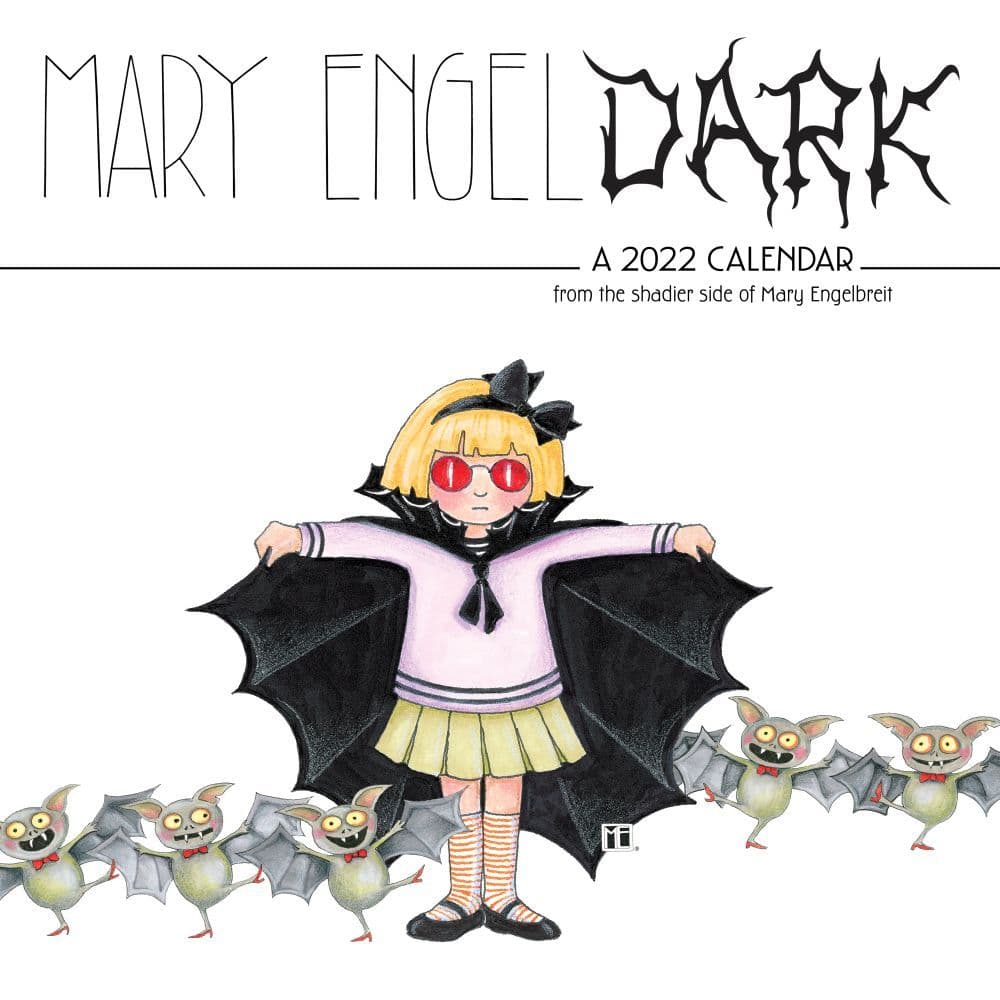Mary EngelDark 2022 Wall Calendar