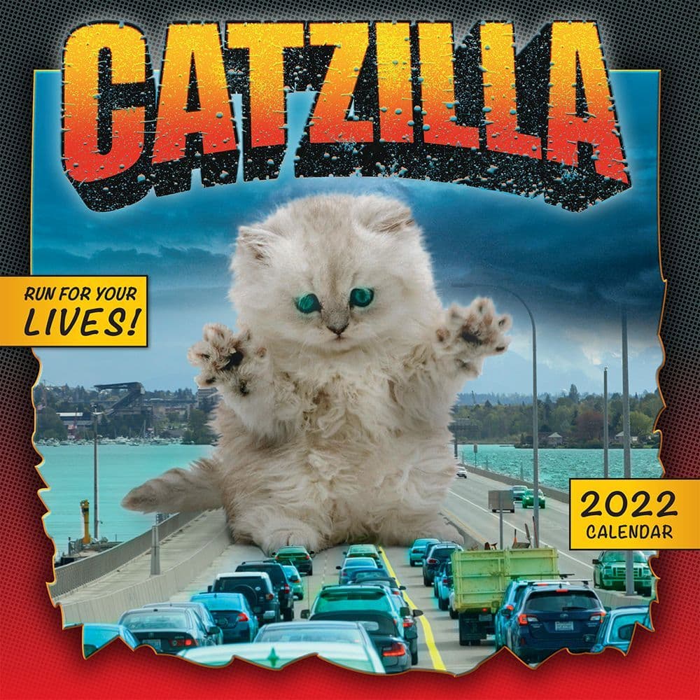 Catzilla 2022 Mini Wall Calendar
