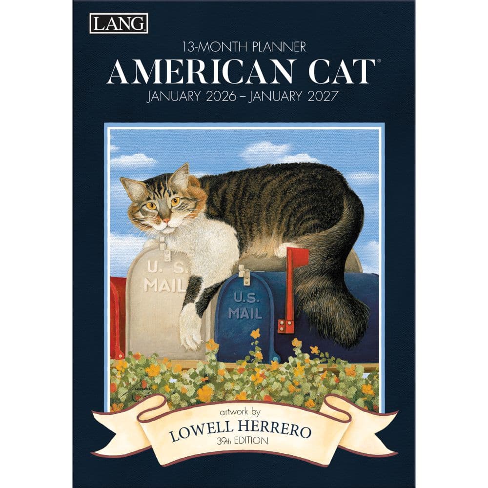 American Cat 2026 Planner Main Image