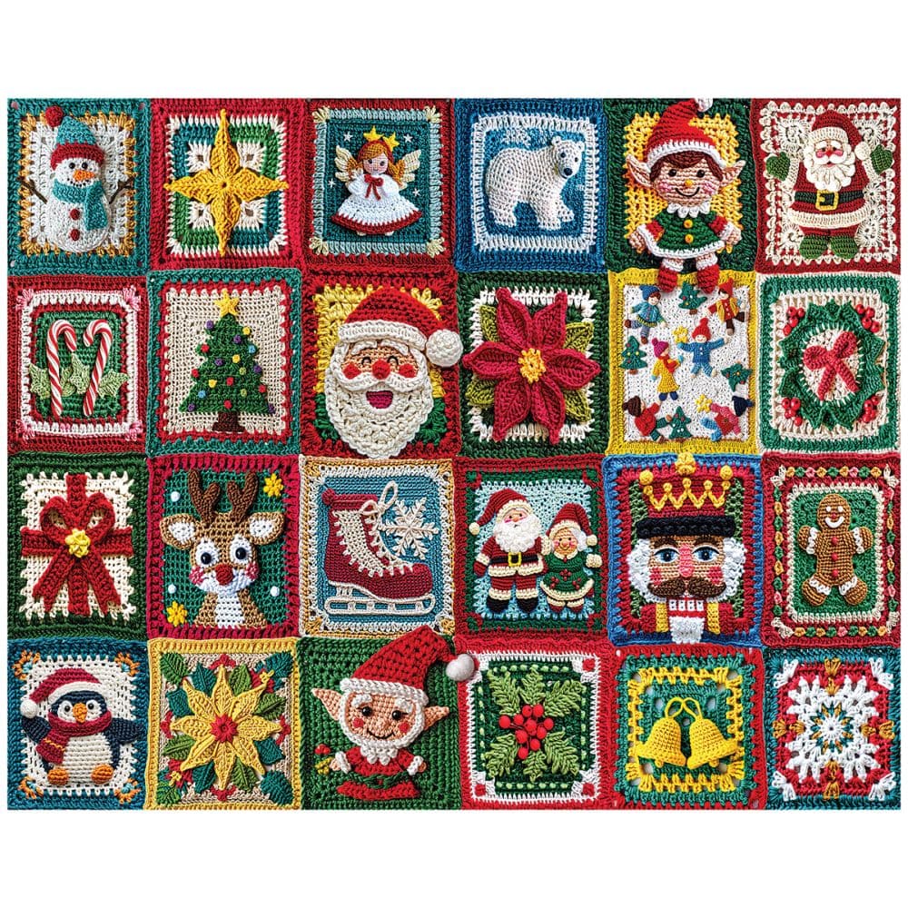 Christmas Crochet 1000 Piece Puzzle First Alternate Image