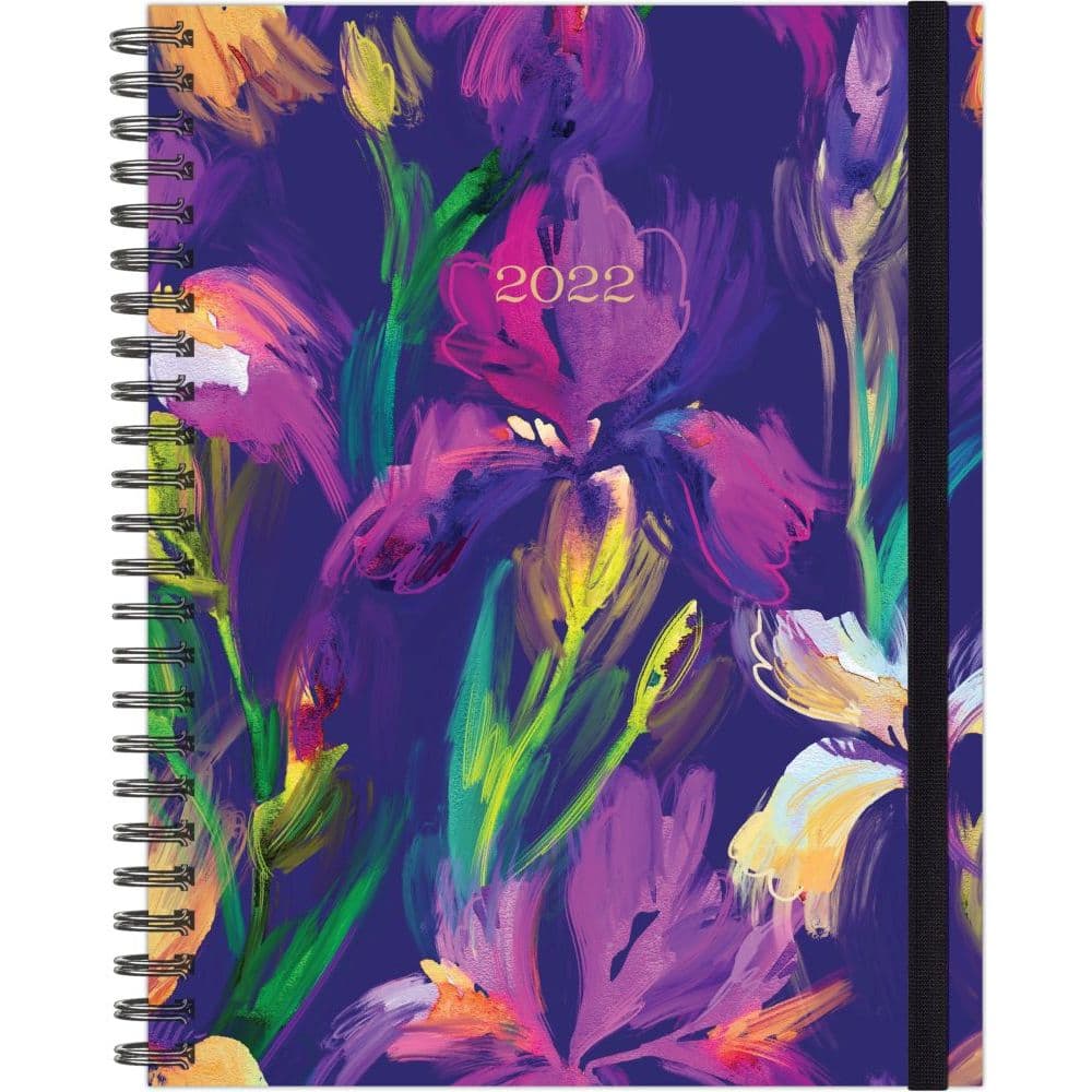 Painted Floral 2022 Hard Cover Weekly Planner