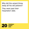 image Jokes Puns and Riddles 2025 Page-a-Day Desk Calendar Third Alternate Image