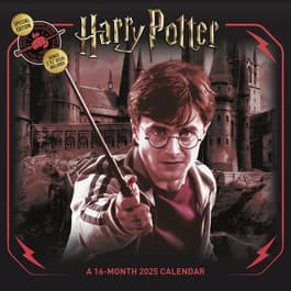 Harry Potter Exclusive 2025 Wall Calendar with Print