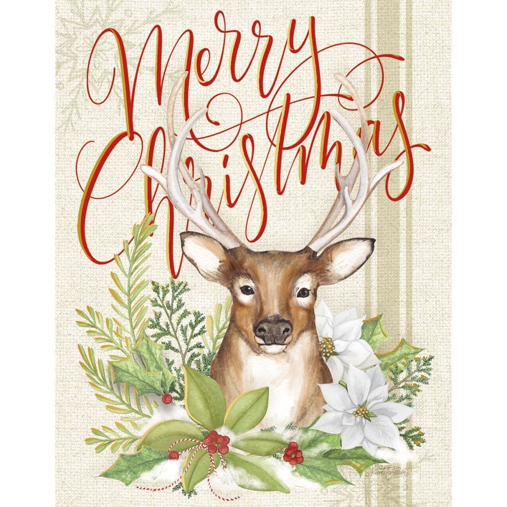 Deer Christmas Boxed Christmas Cards - Calendars.com