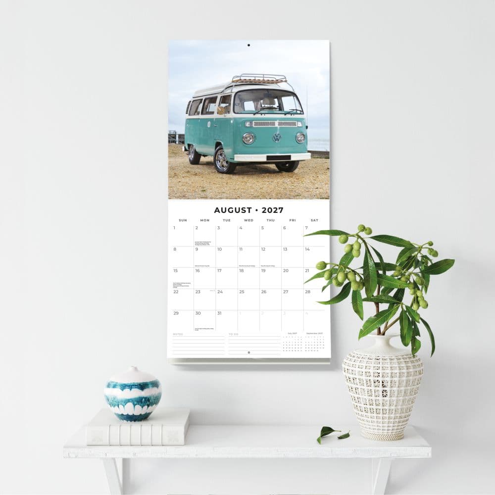 Camper Vans 2027 Wall Calendar Fifth Alternate Image