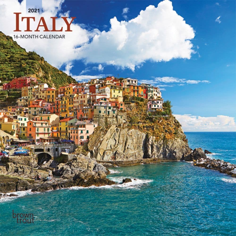Italy Mini Wall Calendar