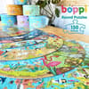 image World Map 150 Piece Round Puzzle Fifth Alternate Image