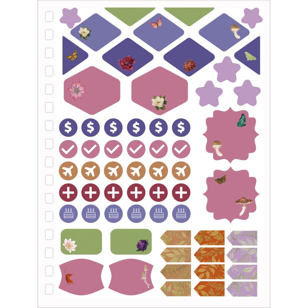 Midnight Garden Deluxe 2027 Planner by Nicole Tamarin Fourth Alternate Image