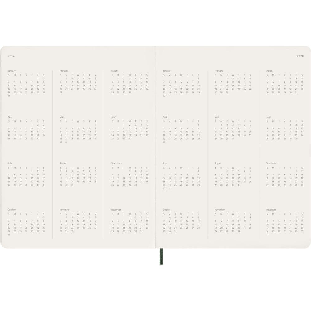 Myrtle Green 2027 Weekly Planner Eighth Alternate Image