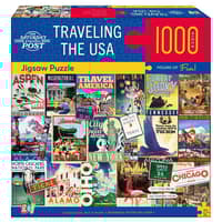 image Traveling the USA 1000 Piece Puzzle Main Product Image