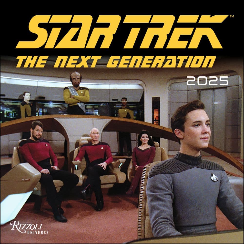 Star Trek Next Generation 2025 Wall Calendar Main Product Image width=&quot;1000&quot; height=&quot;1000&quot;