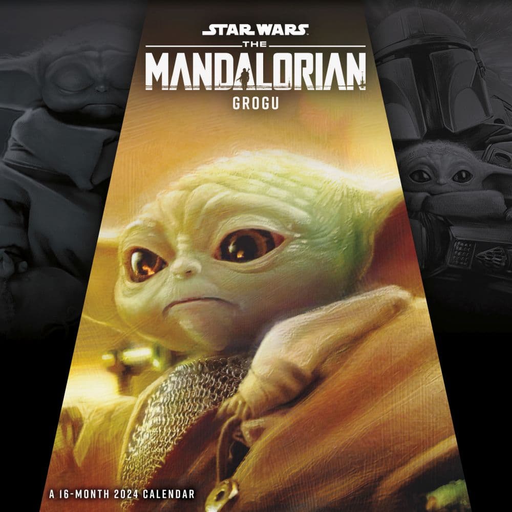 Mandalorian Star Wars 2024 Mini Wall Calendar Main Image