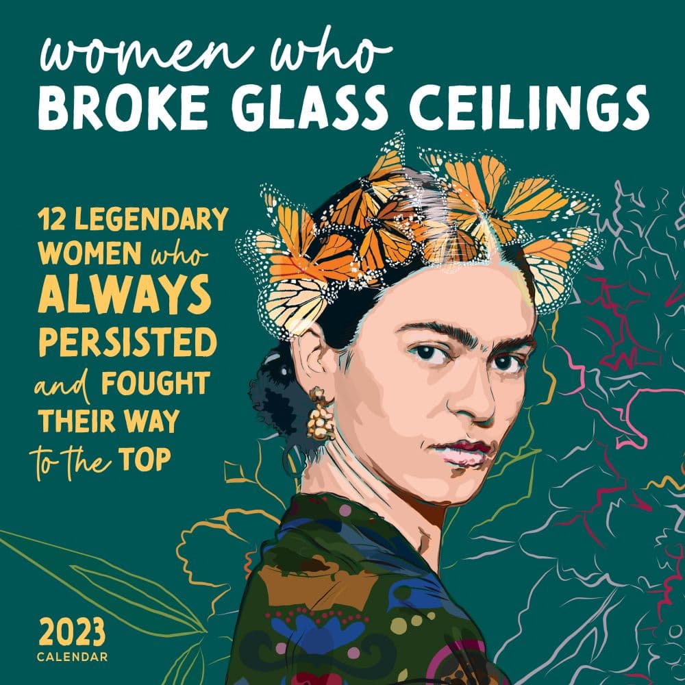 Women Who Broke Glass Ceilings 2023 Wall Calendar