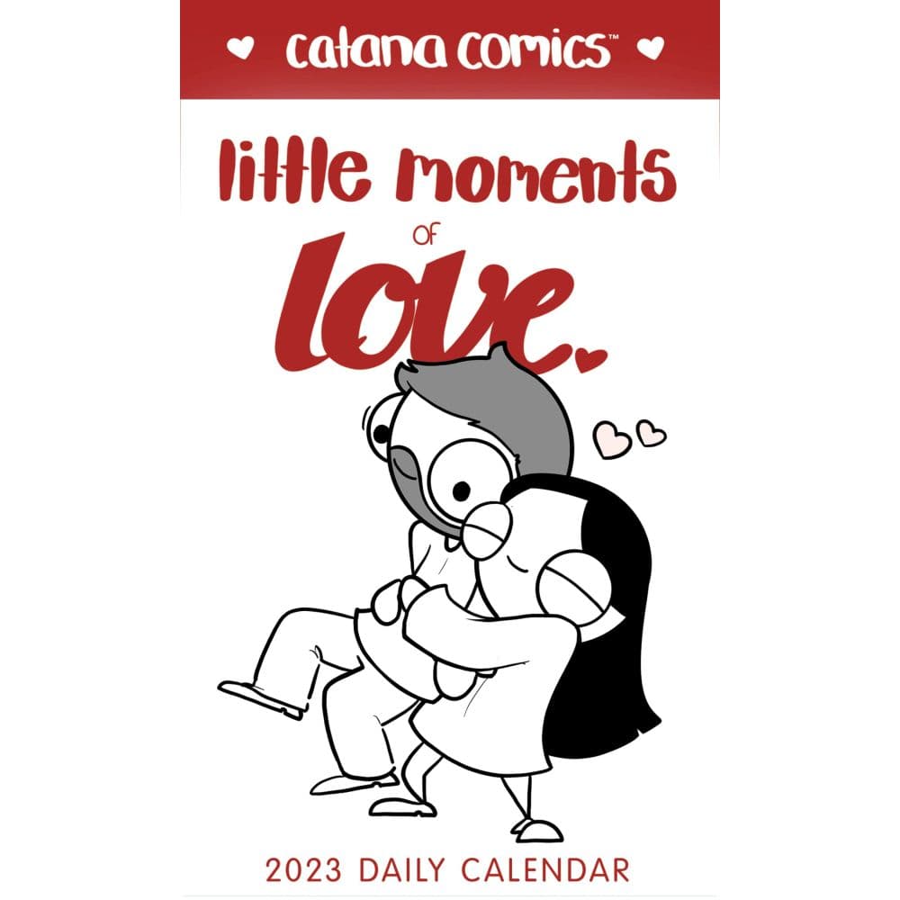 Andrews McMeel Publishing Catana Comics Little Moments of Love 2023 Deluxe Day-to-Day Calendar