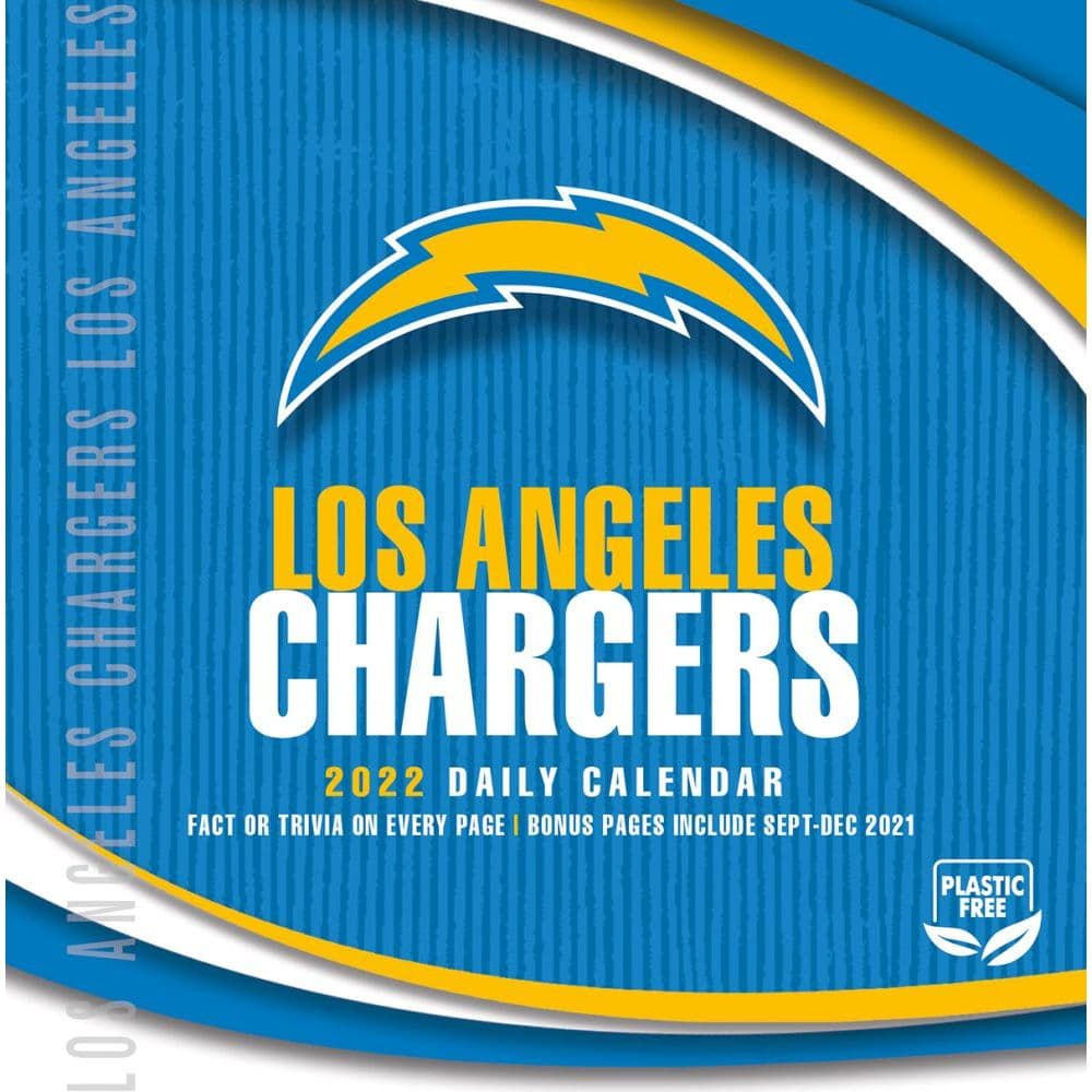 NFL Los Angeles Chargers 2022 Desk Calendar - Calendars.com