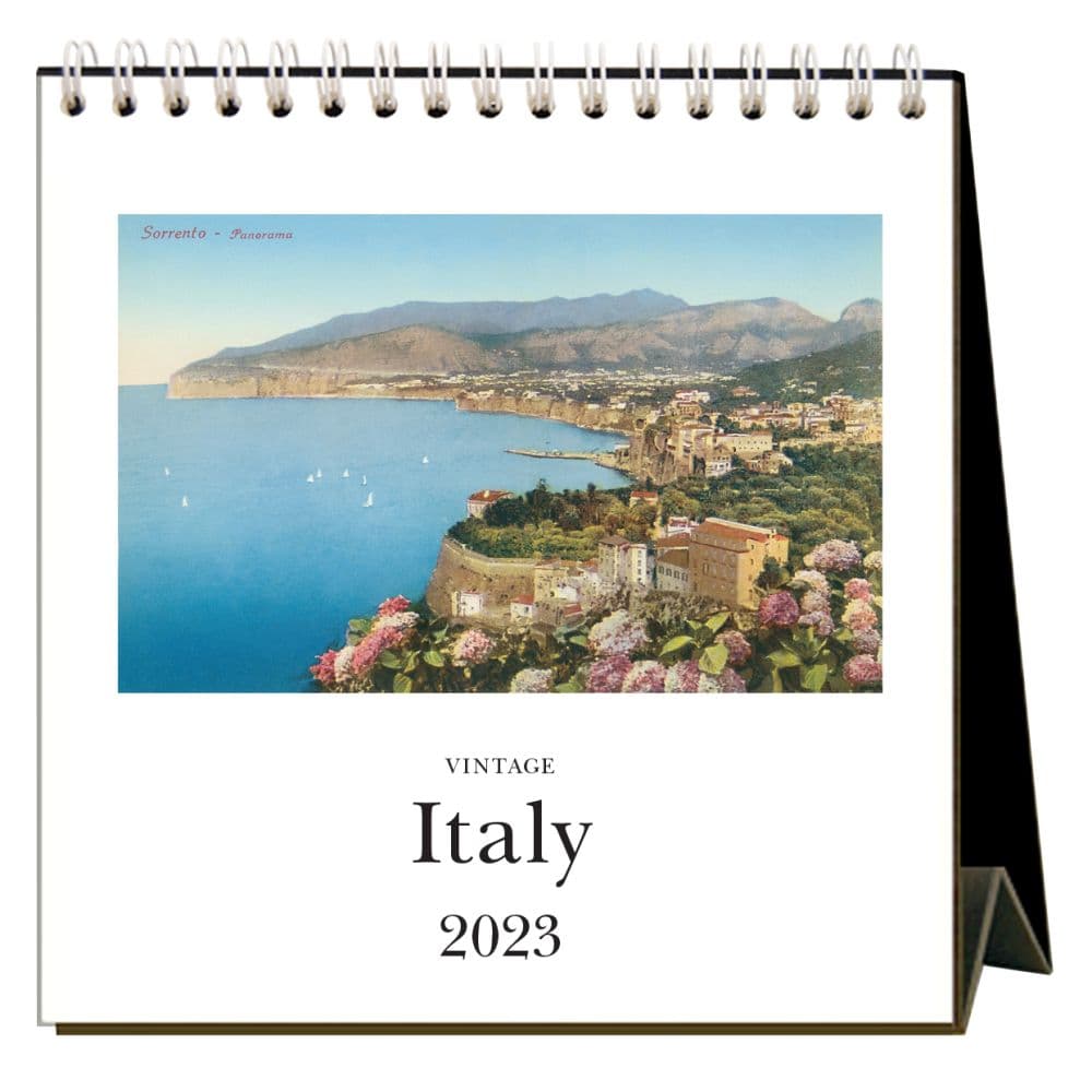 Found Image Press Italy 2023 Desk Calendar
