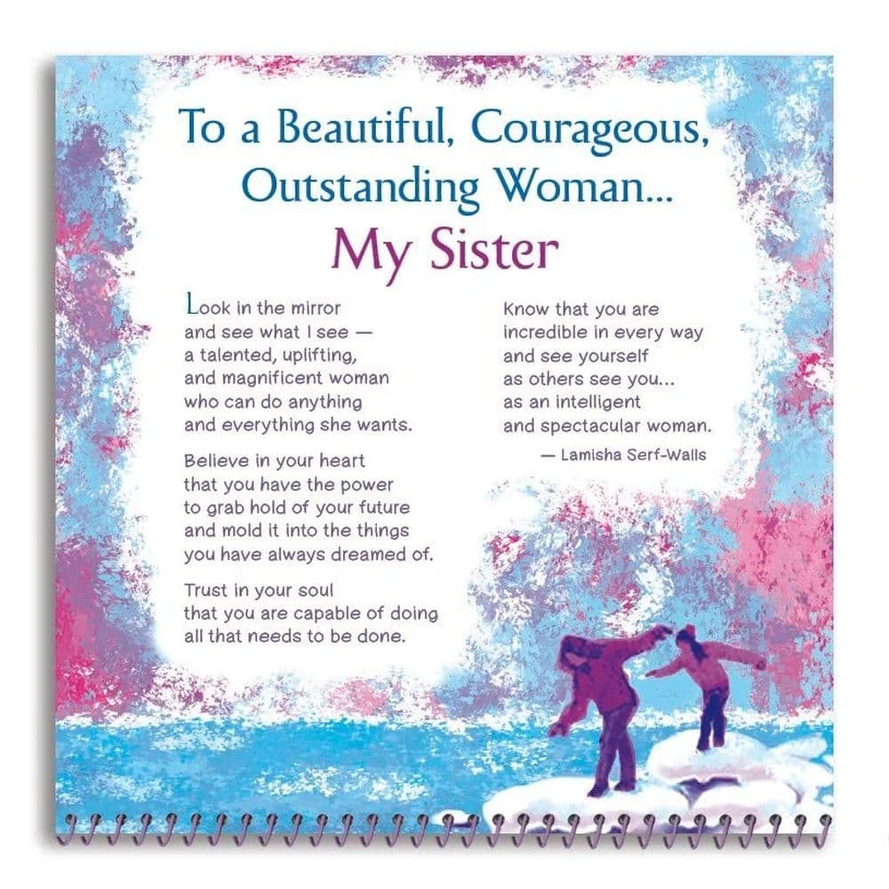 Sisters Are Forever 2026 Mini Wall Calendar Second Alternate Image