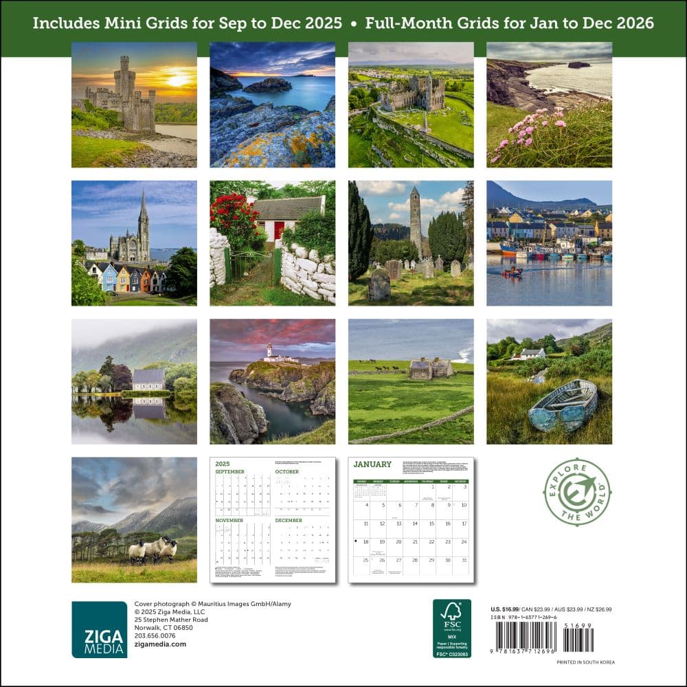 Irish Country 2026 Wall Calendar First Alternate Image