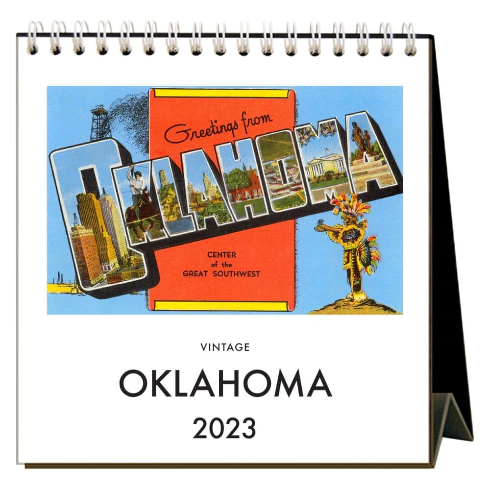 Oklahoma 2023 Desk Calendar Calendars