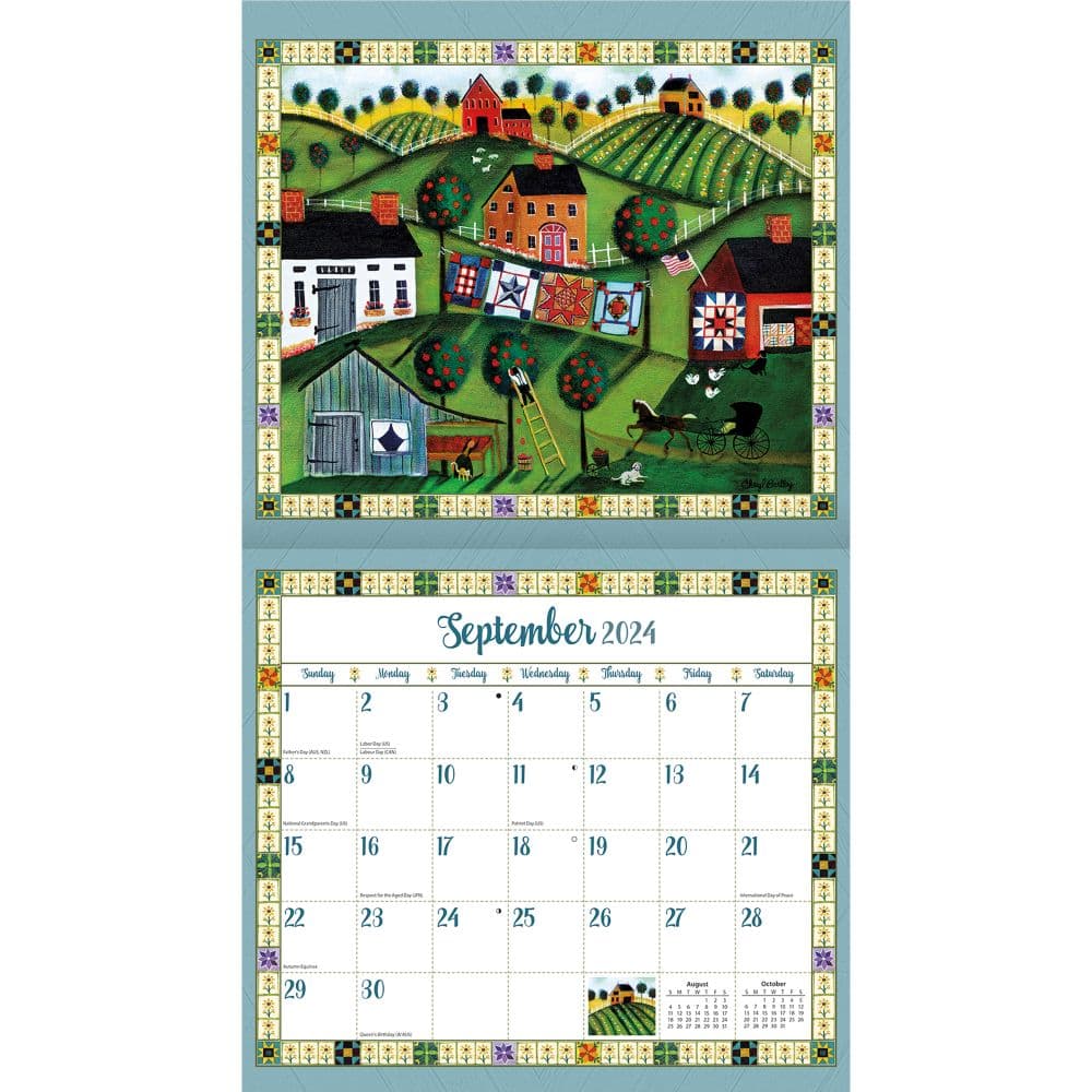 Country Sampler 2024 Wall Calendar